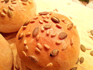 Soft and Seeded Bread Rolls