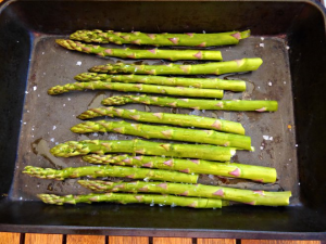 Roasted Asparagus and Ricotta Pie