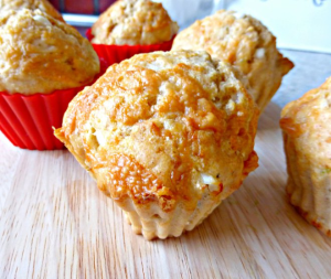 Low Fat Cottage Cheese Savoury Muffins