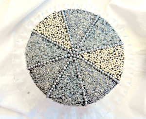 Sparkly Silvery Cake