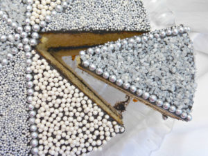 Sparkly Silvery Cake