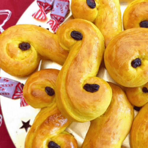 Lussekatter speltmel